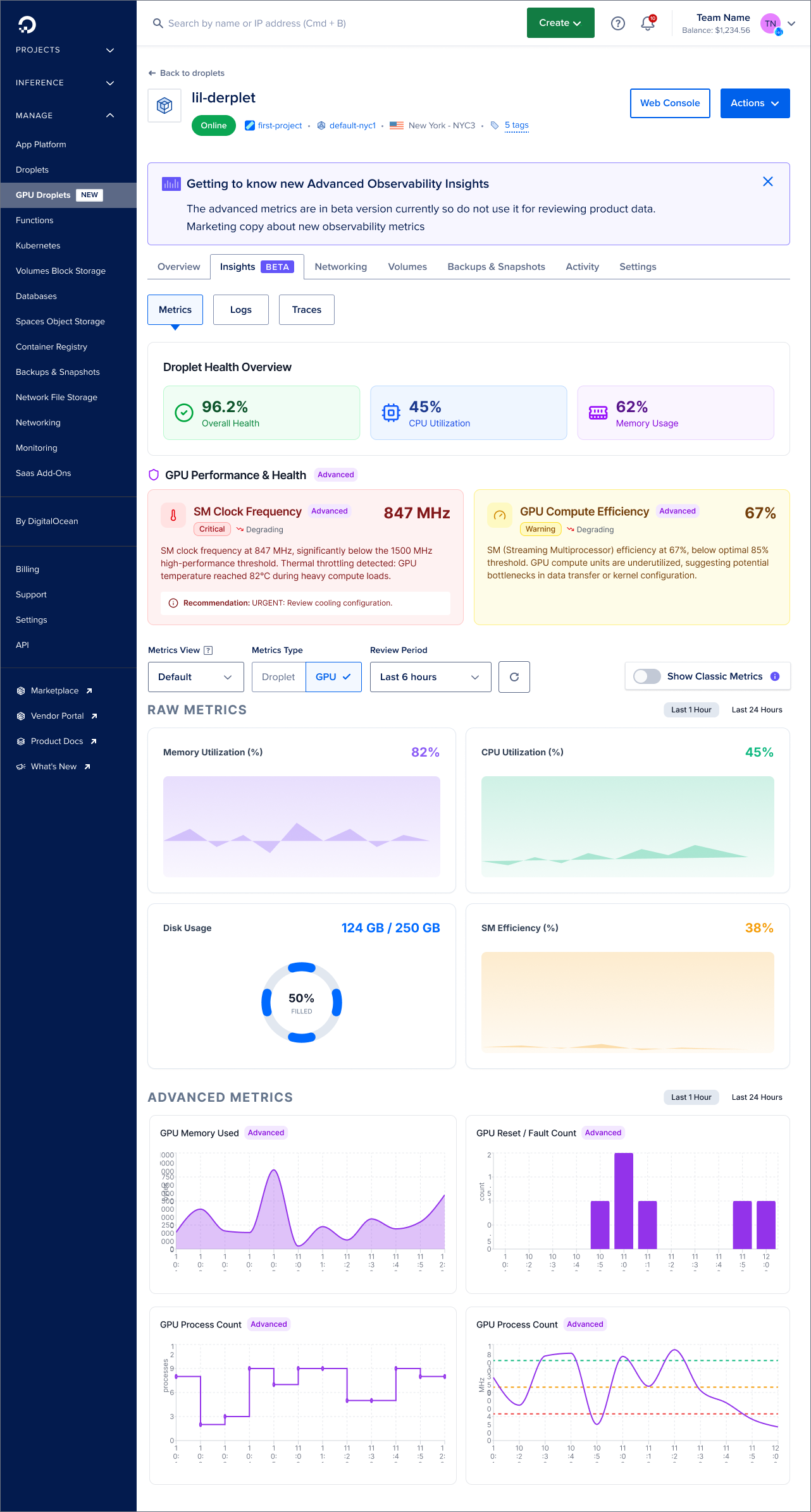 GPU observability: from fleet health to a specific resource